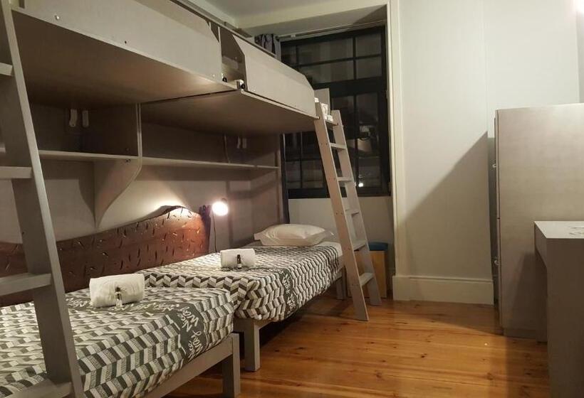 غرفة عائلية حمام مشترك, Nice Way Porto Hostel
