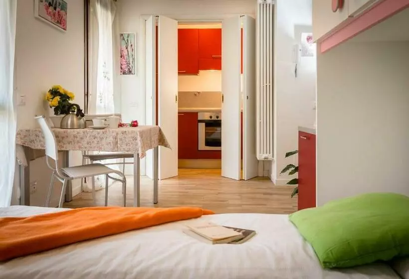 1ベッドルームアパートメント, Residence Rta La Rosa Delle Dolomiti