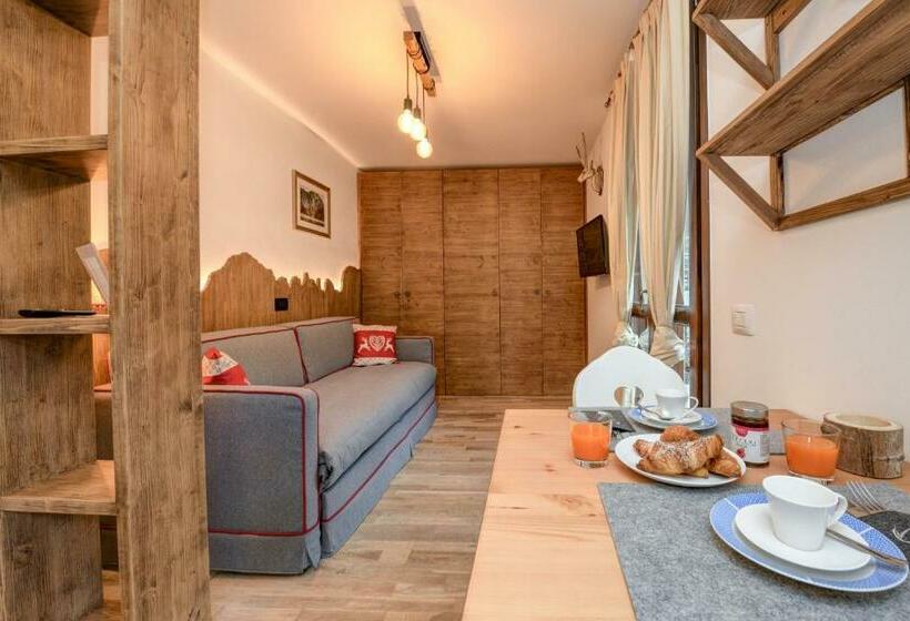 استودیوی استاندارد, Residence Rta La Rosa Delle Dolomiti
