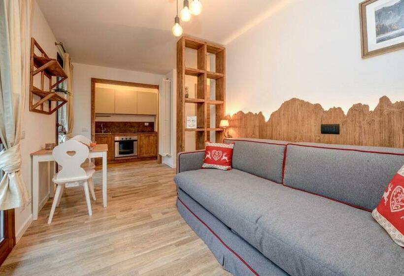 إستوديو قياسى, Residence Rta La Rosa Delle Dolomiti