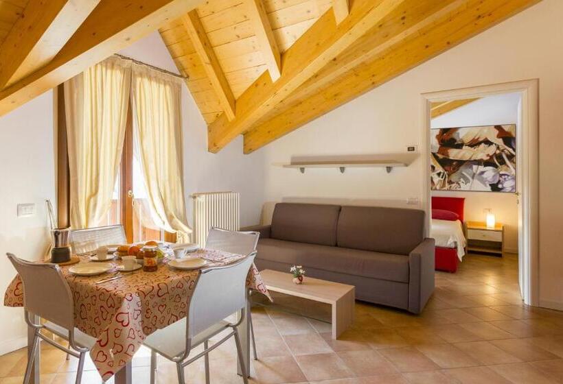 آپارتمان 1 خوابه, Residence Rta La Rosa Delle Dolomiti