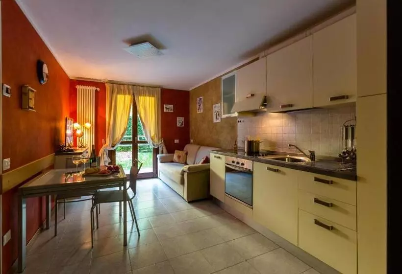 1階の1ベッドルームアパートメント, Residence Rta La Rosa Delle Dolomiti