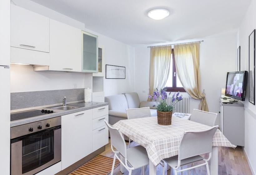 آپارتمان 1 خوابه, Residence Rta La Rosa Delle Dolomiti