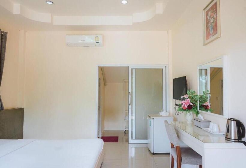 수피리어 테라스 룸, Baanpufa Resort