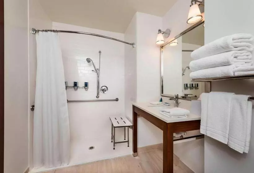身障者適用キングサイズベッドルーム, Four Points By Sheraton Houston Energy Corridor
