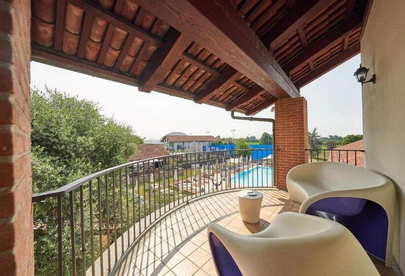 غرفة ديلوكس مزودة بشرفة, Relais Santo Stefano