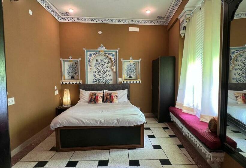 Chambre Deluxe, Hotstel Udaipur