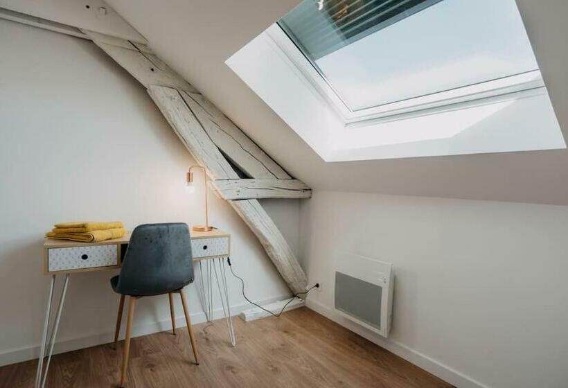 Номер Стандарт, Coeur De Ville #h2  Central & Cosy   Logement Partagé   Chambre Privée