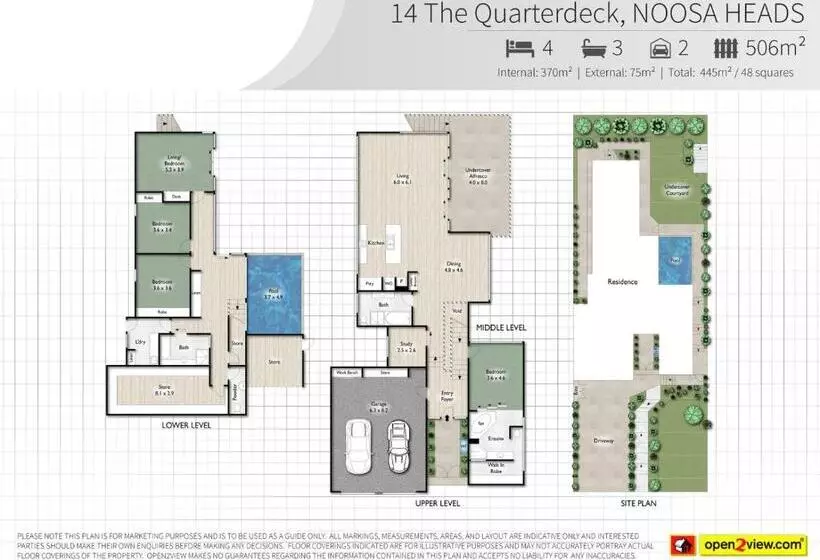 ４ベッドルームハウス, Andari Holiday Apartments