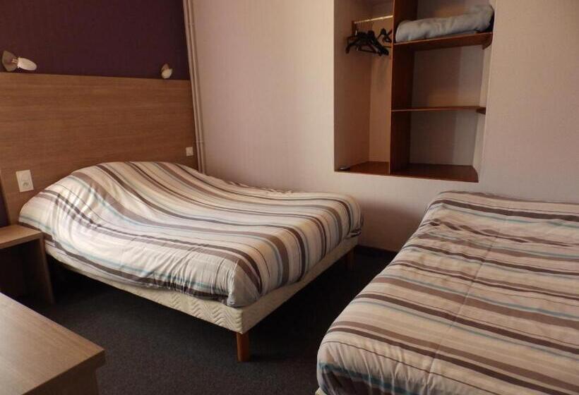 스탠다드 트리플 룸, Logis Hôtel Restaurant Les Cévennes