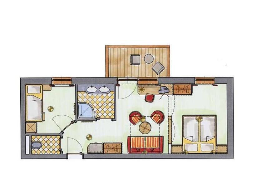 اتاق خانوادگی, Kristall