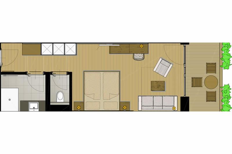 اتاق سوپریور با چشمانداز, Kristall