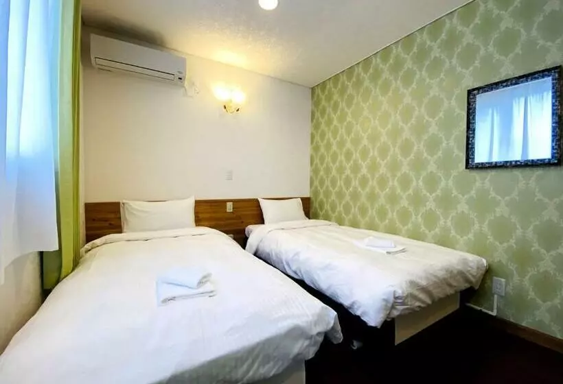 バス共有のスタンダードルーム, Petit Hotel Melon Furano
