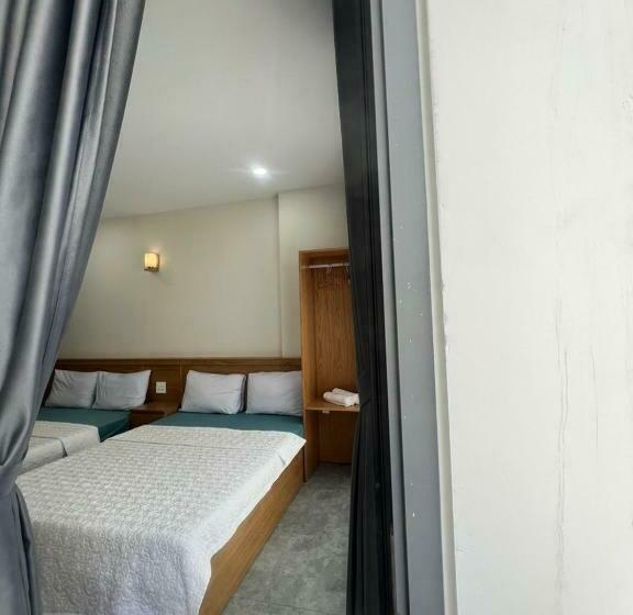 اتاق استاندارد چهارنفره با بالکن, Thao Nguyen Homestay