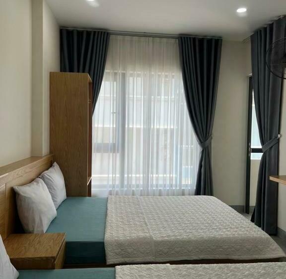 اتاق استاندارد چهارنفره با بالکن, Thao Nguyen Homestay