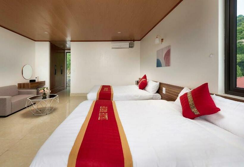 اتاق استاندارد با 2 تخت دوبل, Genuss Tam Dao Hideaway Retreats