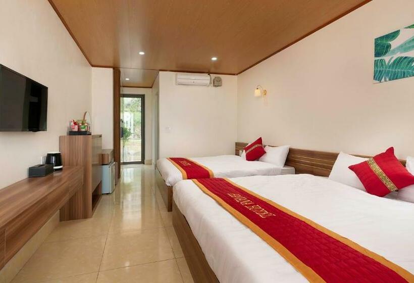 اتاق استاندارد با 2 تخت دوبل, Genuss Tam Dao Hideaway Retreats