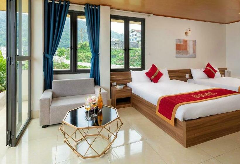 اتاق خانوادگی با چشمانداز کوه, Genuss Tam Dao Hideaway Retreats