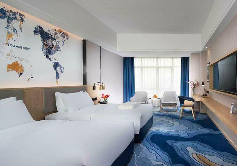 Номер Superior с Видом, Kyriad Marvelous Hotel Zhongshan Nanlang Center