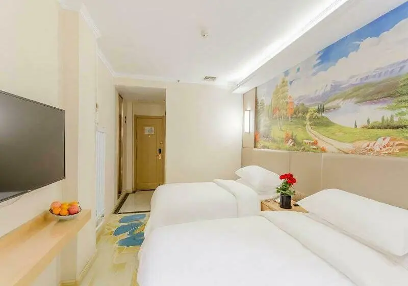 Deluxe-perhehuone, Vienna Classic Hotel Mudanjiang Railway Station