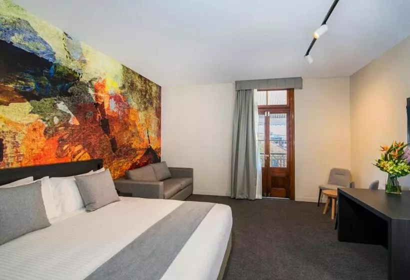 キングサイズベッドのスタンダードルーム, Kennigo Hotel Brisbane, Independent Collection By Evt