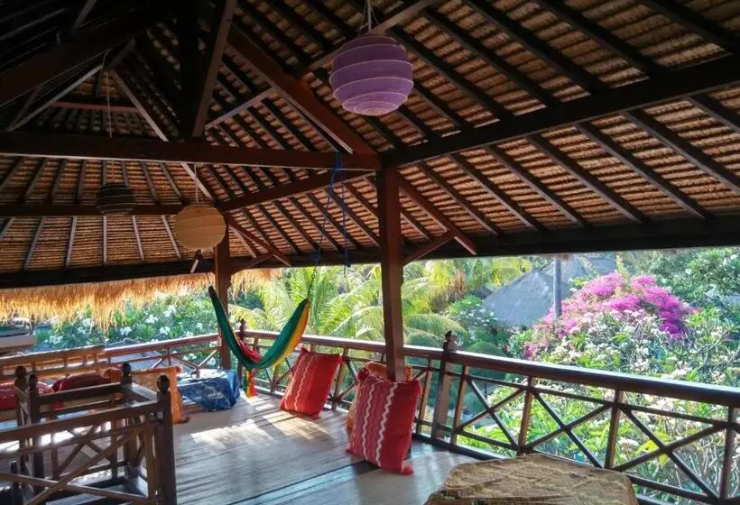 バンガローの２ベッドスタンダードルーム, Sejuk Cottages