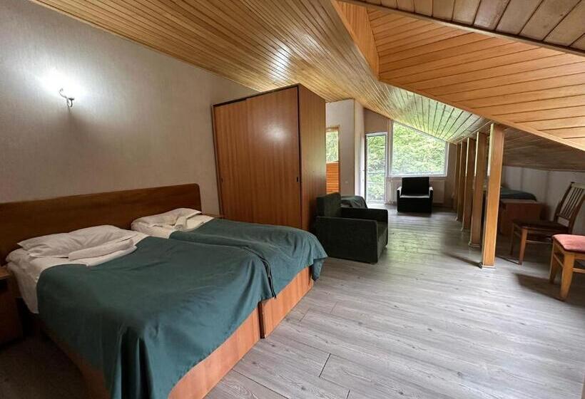 اتاق استاندارد سه تخته با بالکن, Nunisi Forest Hotel & Spa