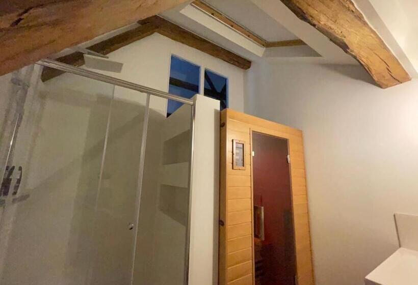 침실 1개 가든 전망 아파트, Grange De Lesse