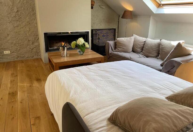 침실 1개 가든 전망 아파트, Grange De Lesse