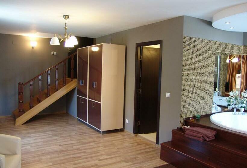 豪华房间带漩涡浴缸, Complex Turistic Perla Trascaului