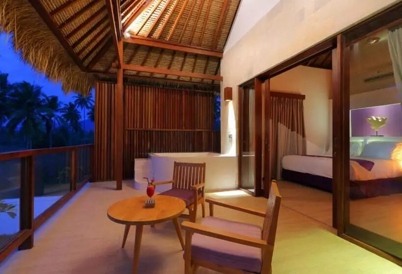 オーシャンビューの１ベッドルームビラ, Anema Wellness & Resort Gili Lombok   Diving Center Padi