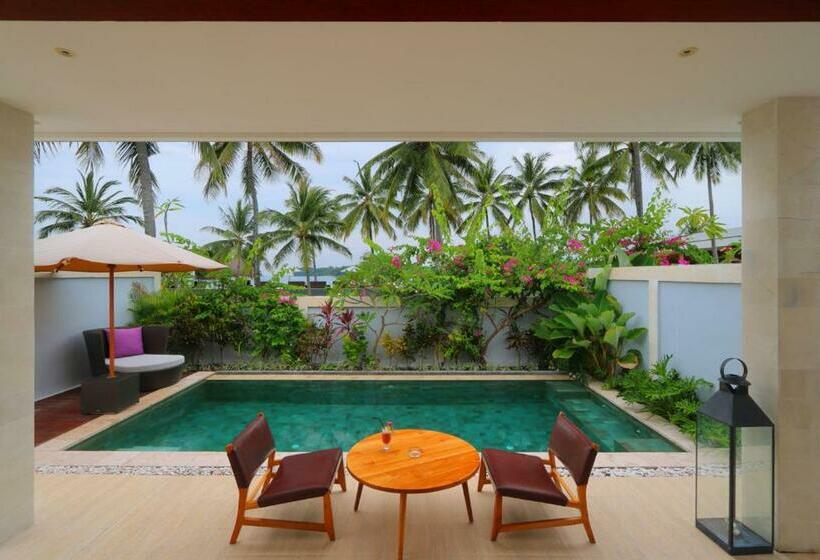 Вилла с 1 спальней и бассейном, Anema Wellness & Resort Gili Lombok   Diving Center Padi