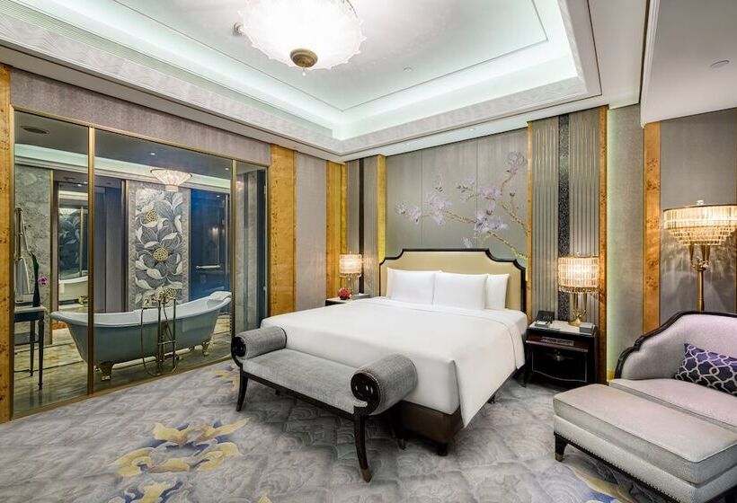 Quarto deluxe, The St. Regis On The Bund, Shanghai