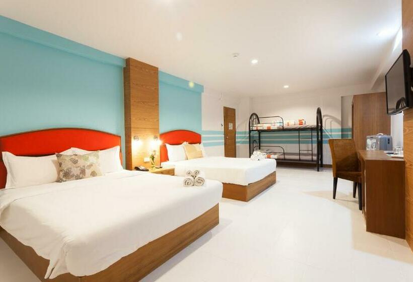 חדר משפחתי, We Briza Hotel Chiangmai