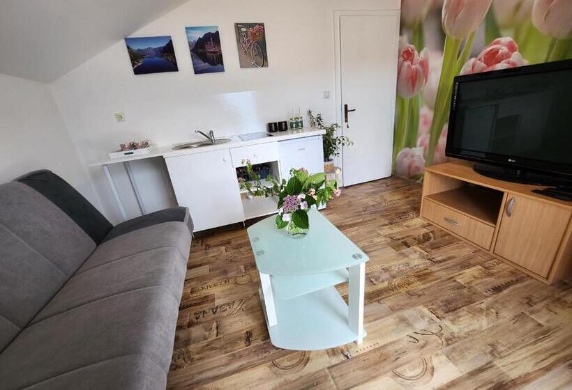 آپارتمان 1 خوابه با چشم‌انداز دریا, Sunrise Apartments Baošići