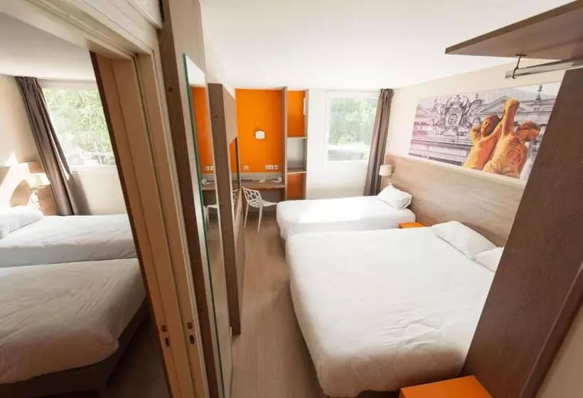 コネクティングルーム（家族用）。, Best Western Hotelio Montpellier Sud