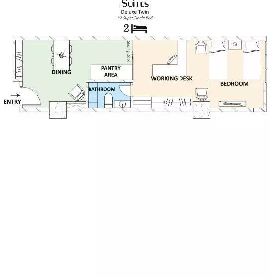 آپارتمان 1 خوابه, Nexus Business Suite
