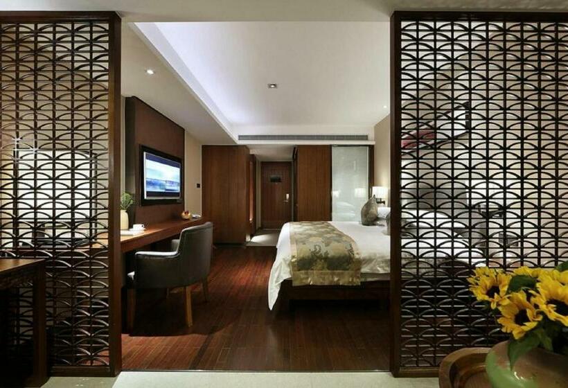 Büyük Çift Kişilik Yataklı Standart Oda, Ssaw Boutique Hotel Hangzhou Wildwind