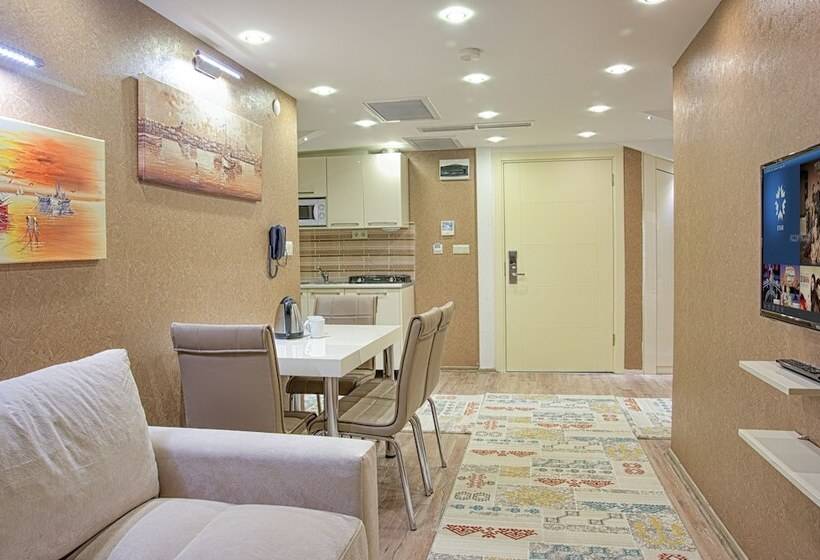 １ベッドルームのスーペリアアパートメント, Best Fulya Suites