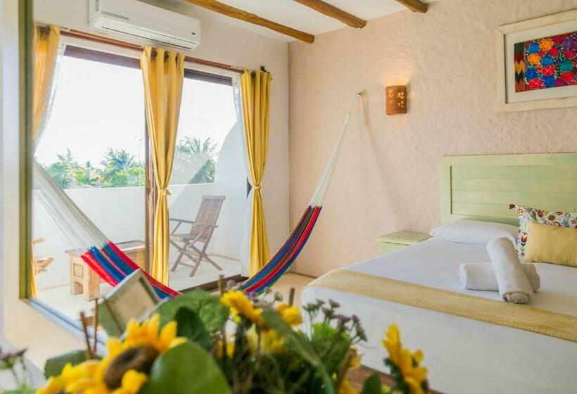 جناح مزوَّد بشرفة, Villas Margaritas Holbox