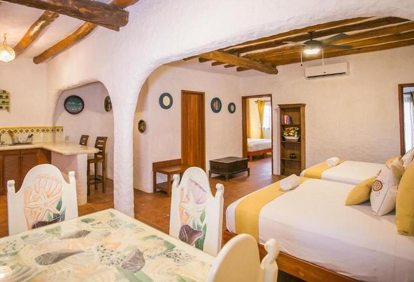 شقة غرفتين, Villas Margaritas Holbox