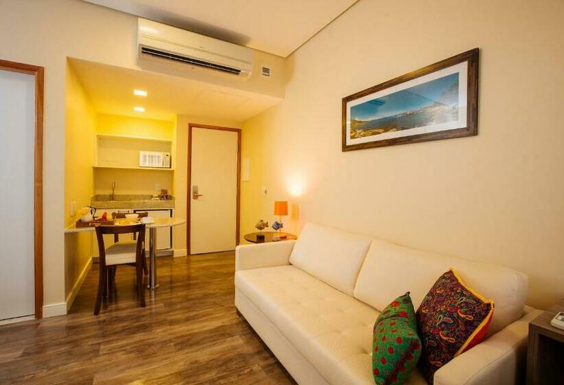 Апартаменты Deluxe 1 Спальня, Intercity Suape Costa Dourada