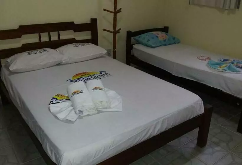 Economy Triple Room, Ondas Do Mar