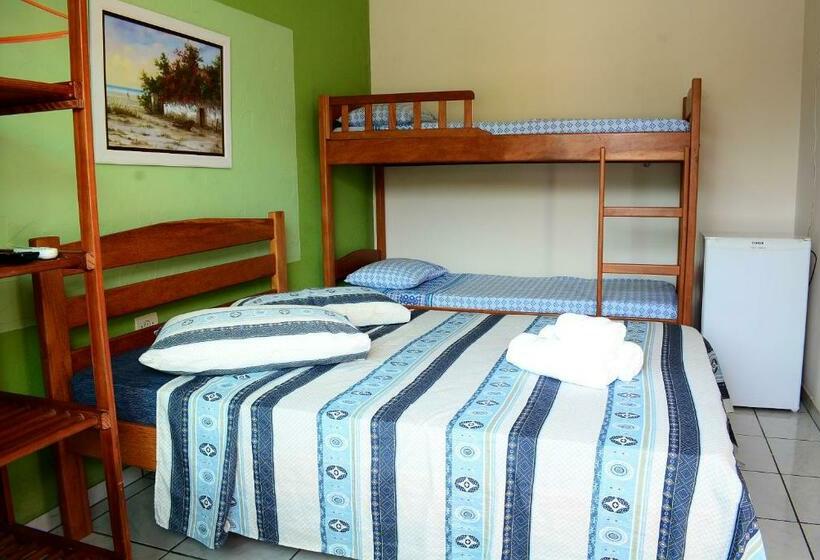 Четырехместный Номер Стандарт, E Pousada Boulevard De Itapoa