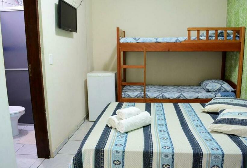 Четырехместный Номер Стандарт, E Pousada Boulevard De Itapoa