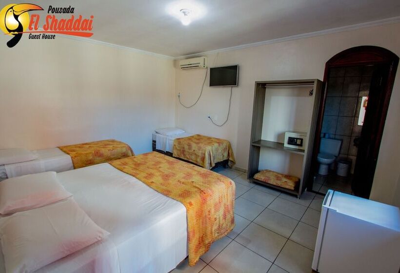 חדר סטנדרט לארבעה, Pousada El Shaddai