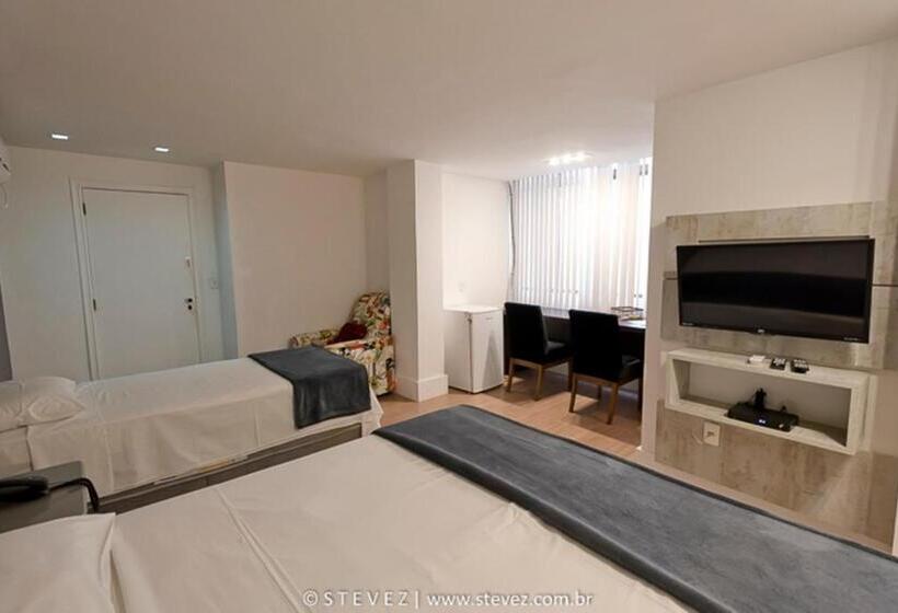 חדר סטנדרט לארבעה, Pousada Guanabara Garden