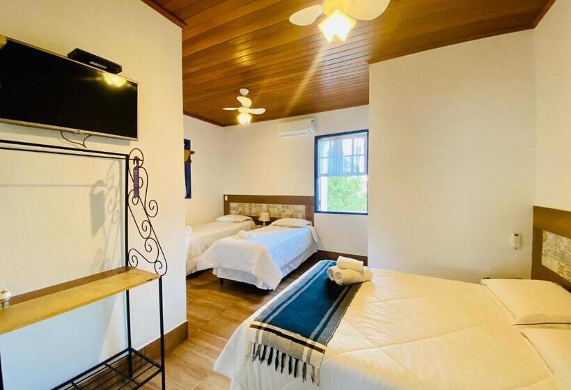 4 Bett Standardzimmer, Pousada Solar Das Gerais
