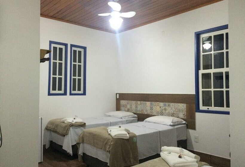 4 Bett Standardzimmer, Pousada Solar Das Gerais