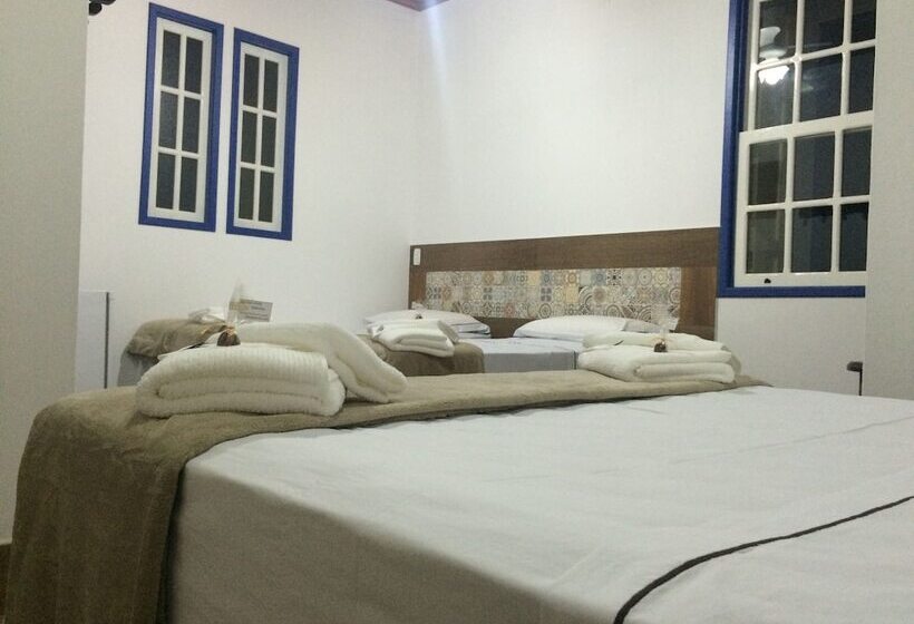 חדר סטנדרט לארבעה, Pousada Solar Das Gerais